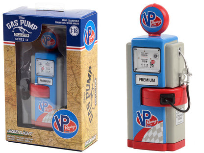 1948 Wayne 100-A Gas Pump "VP Racing Fuels" Blue and Gray "Vintage Gas Pumps" Series 13 1/18 Diecast Model by Greenlight by Greenlight