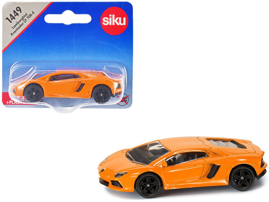Lamborghini Aventador LP700-4 Orange Diecast Model Car by Siku by SIKU