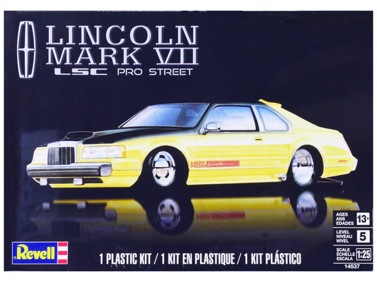 Level 5 Model Kit Lincoln Mark VII LSC Pro Street 1/25 Scale Model by Revell by Revell