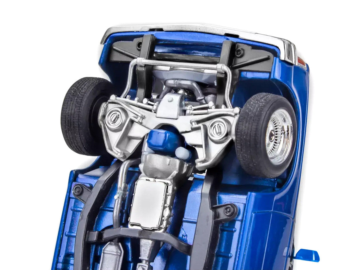 Level 4 Model Kit 1991 Chevrolet S-10 Lowrider Pickup Truck with 1/64 Diecast Version Included "Big + Little Series" 1/25 Scale Model by Revell by Revell