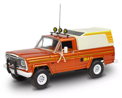 Level 4 Model Kit 1979 Jeep J-10 Pickup Truck with Camper Top 1/24 Scale Model by Revell by Revell
