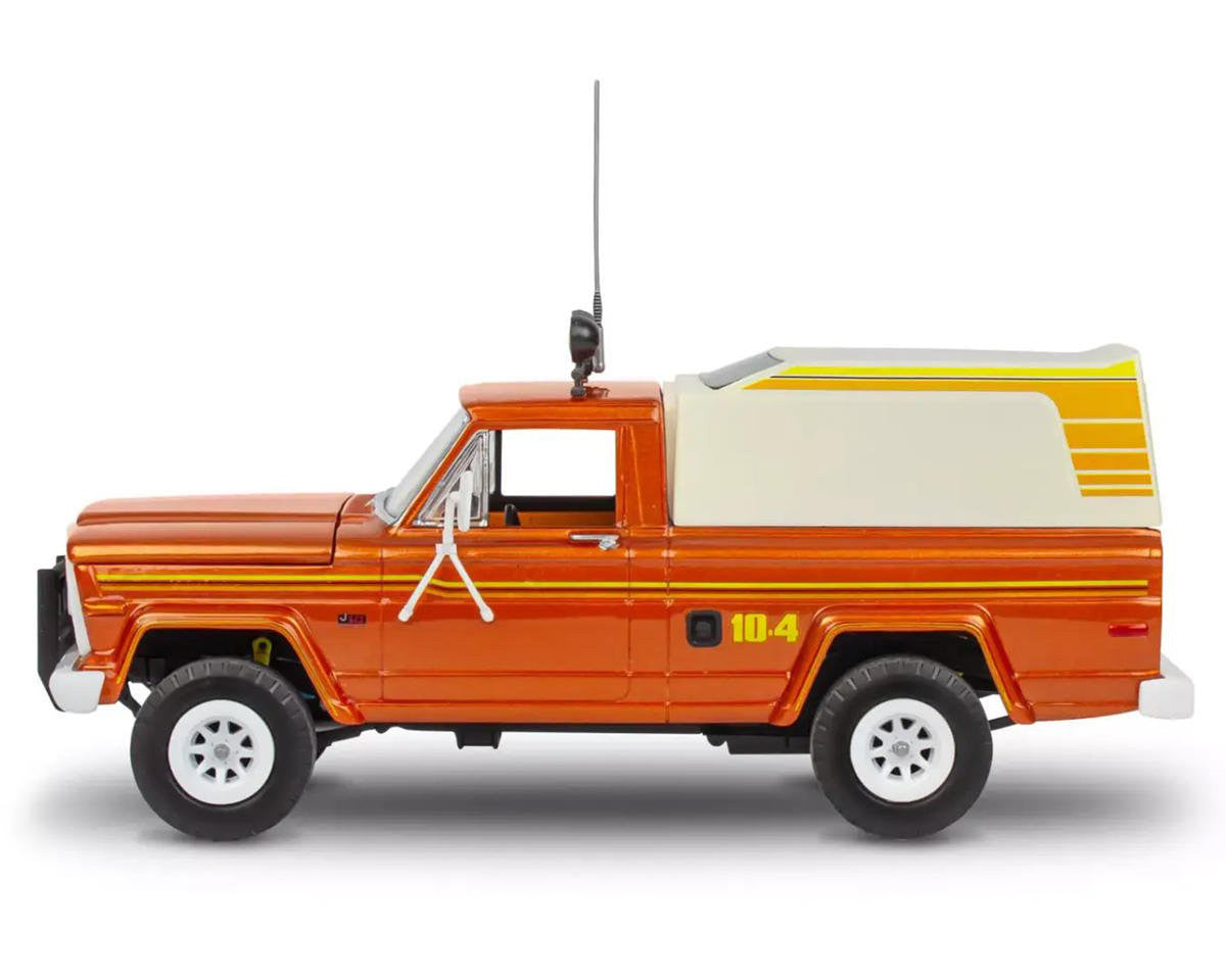 Level 4 Model Kit 1979 Jeep J-10 Pickup Truck with Camper Top 1/24 Scale Model by Revell by Revell