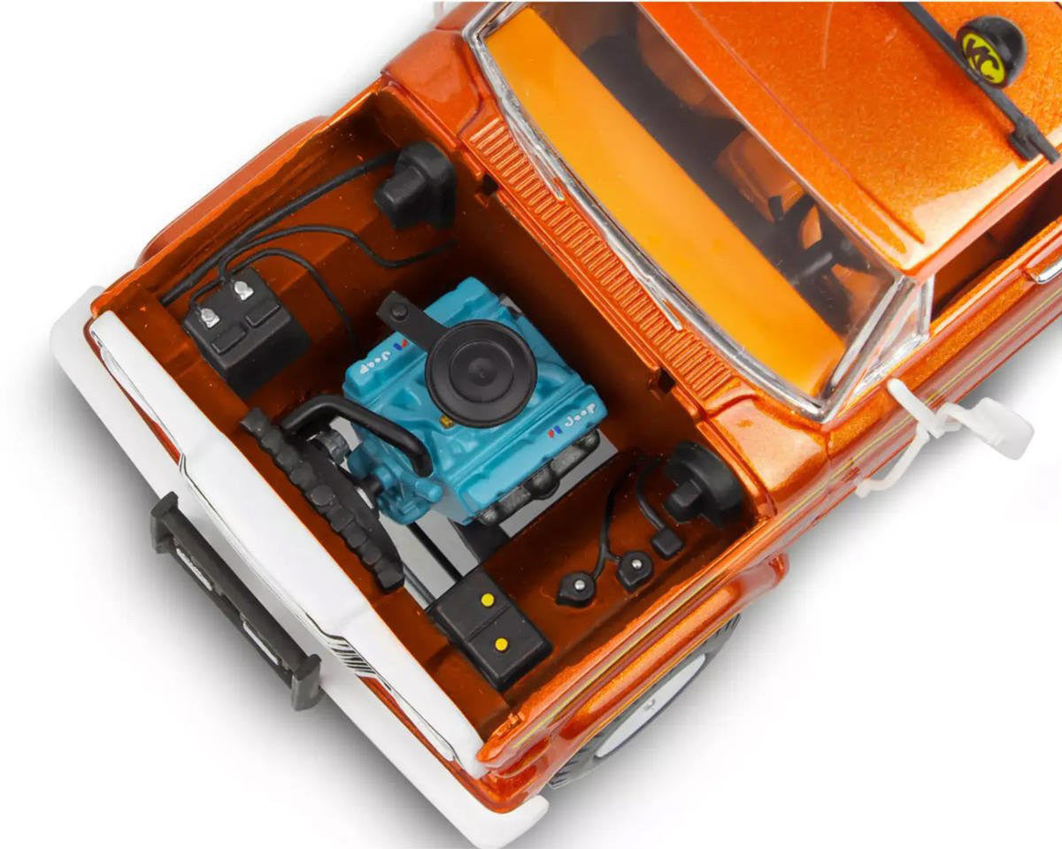 Level 4 Model Kit 1979 Jeep J-10 Pickup Truck with Camper Top 1/24 Scale Model by Revell by Revell