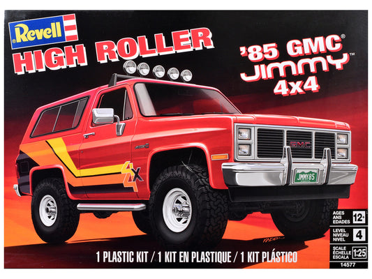 Level 4 Model Kit 1985 GMC Jimmy 4x4 "High Roller" 1/25 Scale Model by Revell by Revell