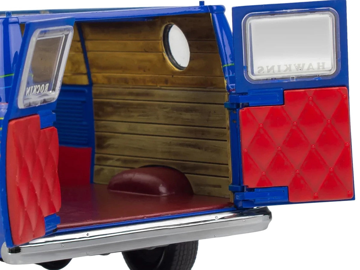 Level 3 Model Kit 1977 GMC "WSQK Squawk" Van "Stranger Things" (2016-2025) TV Series 1/25 Scale Model by Revell by Revell
