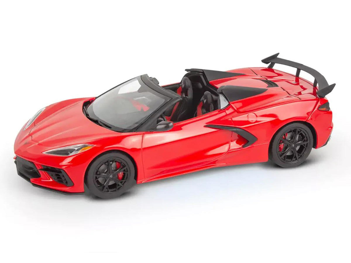 Level 4 Model Kit 2022 Chevrolet Corvette C8 Hardtop Convertible 1/25 Scale Model by Revell by Revell