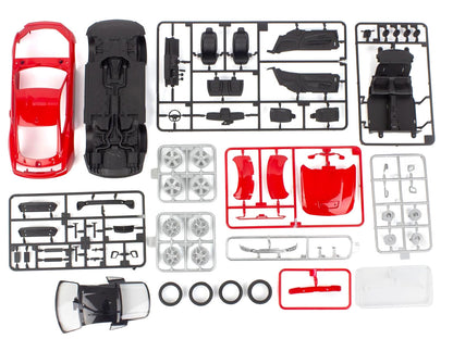 Level 3 Model Kit 2024 Ford Mustang GT 2-in-1 Kit (Level 3 Click System) 1/25 Scale Model by Revell by Revell