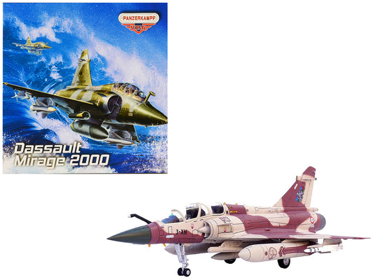 Dassault Mirage 2000D Fighter Aircraft "133 Couteau Delta Nancy-Ochey AB" French Air Force "Wing" Series 1/72 Diecast Model by Panzerkampf by Panzerkampf