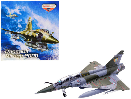 Dassault Mirage 2000N Fighter Aircraft "Escadron de Chasse 2/4 La Fayette Luxeuil" (2004) French Air Force "Wing" Series 1/72 Diecast Model by Panzerkampf by Panzerkampf