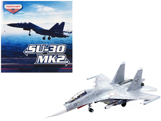 Sukhoi Su-30MKK Flanker-G Fighter Aircraft #13 "People's Liberation Army (PLA) Naval Aviation's Sea and Air Eagle Regiment" Chinese Air Force "Wing" Series 1/72 Diecast Model by Panzerkampf by Panzerkampf
