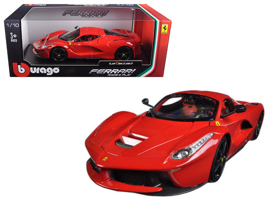 Ferrari LaFerrari F70 Red with Black Wheels 1/18 Diecast Model Car by Bburago by Bburago