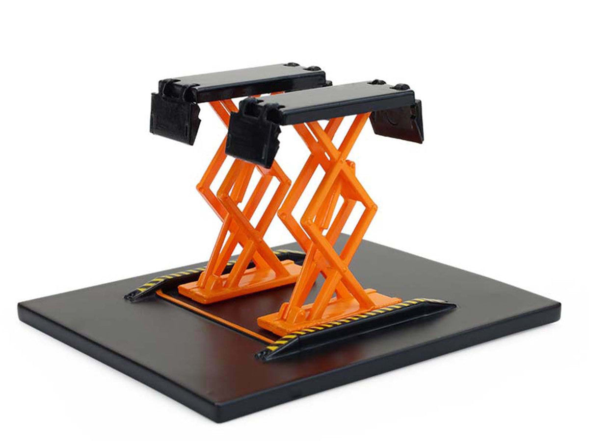 Automotive "Double Scissor Lifts" Series #2 Set of 3 pieces 1/64 Diecast Models by Greenlight by Greenlight