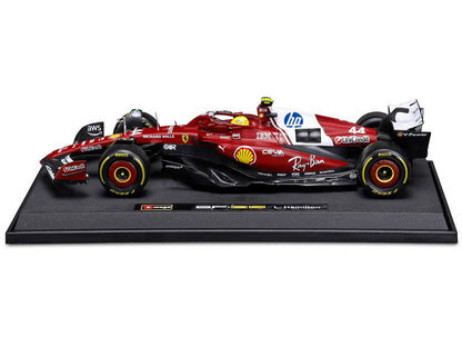 Ferrari SF-25 #44 Lewis Hamilton Formula One F1 World Championship (2025) "Formula Racing" Series 1/18 Diecast Model Car by Bburago by Bburago
