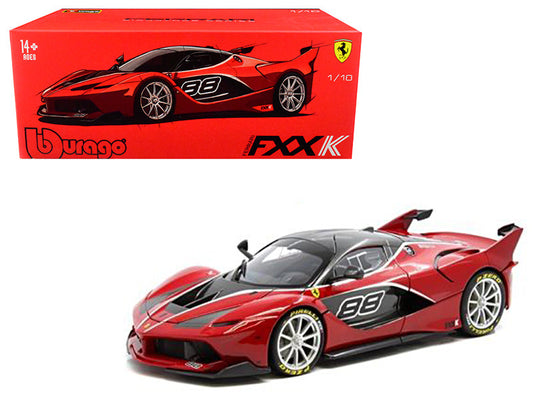 Ferrari FXX-K #88 Red "Signature Series" 1/18 Diecast Model Car by Bburago by Bburago