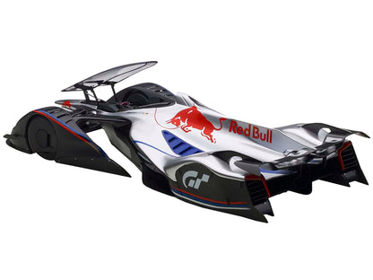 Red Bull X2014 Fan Car Sebastian Vettel Hyper Silver 1/18 Model Car by Autoart by Autoart