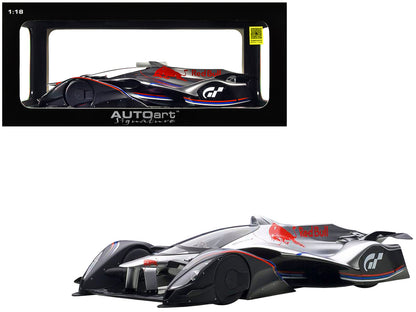 Red Bull X2014 Fan Car Sebastian Vettel Hyper Silver 1/18 Model Car by Autoart by Autoart