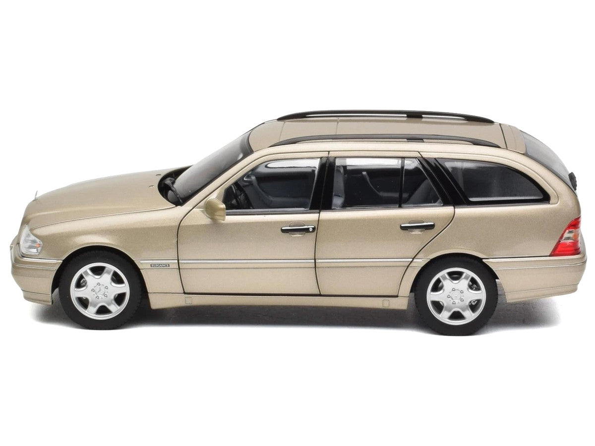 1997 Mercedes-Benz C-Class T-Model Smoke Silver Metallic 1/18 Diecast Model Car by Norev by Norev