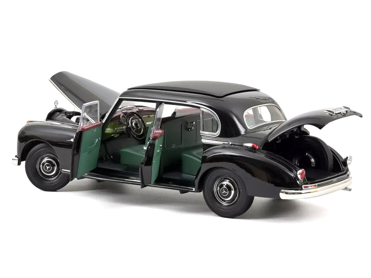 1955 Mercedes-Benz 300 Black "German Chancellor Konrad Adenauer" 1/18 Diecast Model Car by Norev by Norev