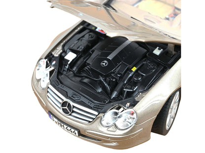 2003 Mercedes-Benz SL 500 Type R230 Travertine Beige Metallic 1/18 Diecast Model Car by Norev-3