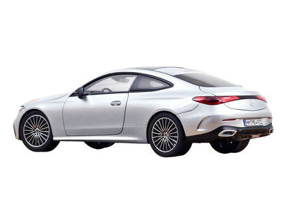 2024 Mercedes-Benz CLE Coupe Hightech Silver Metallic 1/18 Diecast Model Car by Norev-4