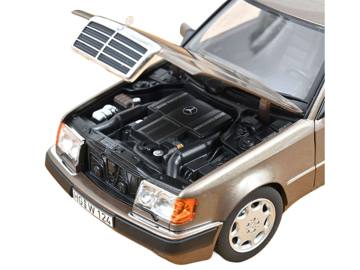 1990 Mercedes-Benz 500 E Impala Brown Metallic 1/18 Diecast Model Car by Norev by Norev