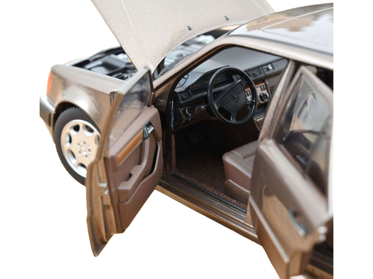1990 Mercedes-Benz 500 E Impala Brown Metallic 1/18 Diecast Model Car by Norev by Norev