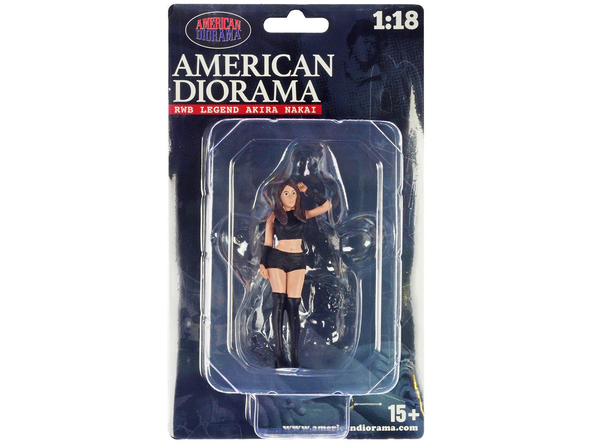 "Auto Salon Girls" Figure 2 for 1/18 Scale Models by American Diorama by American Diorama