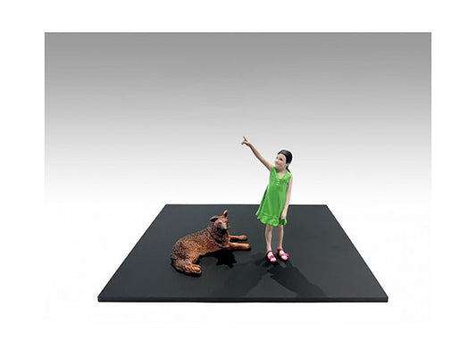"Figure24 Series 1" Figure 703 Set of 2 pieces for 1/24 Scale Models by American Diorama by American Diorama