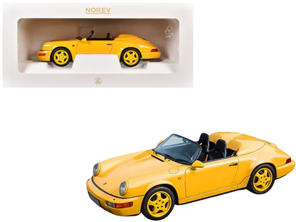Porsche 911 Speedster Speed Yellow 1/18 Diecast Model Car by Norev by Norev