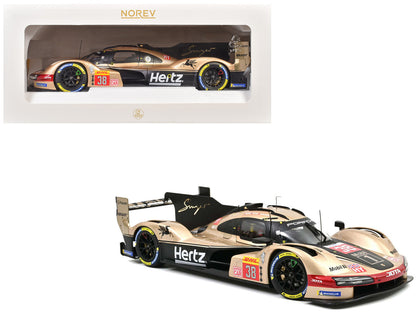 Porsche 963 #38 Jenson Button - Phil Hanson - Oliver Rasmussen "Hertz Team Jota" "Lone Star Le Mans" (2024) 1/18 Diecast Model Car by Norev by Norev