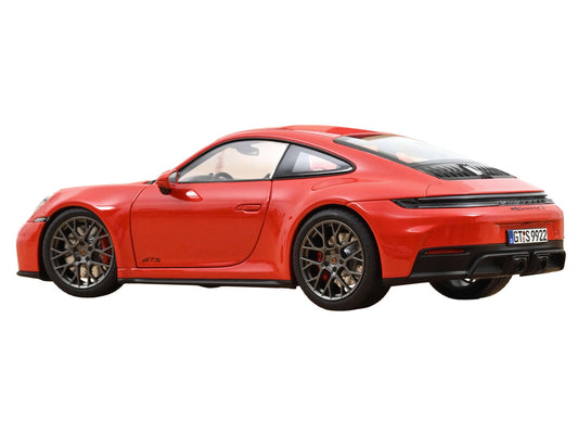 2024 Porsche 911 Carrera 4 GTS Guards Red 1/18 Diecast Model Car by Norev by Norev