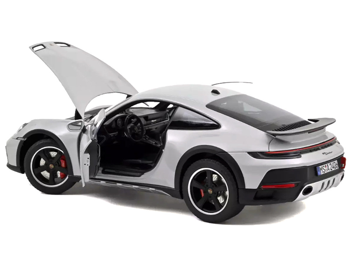 2023 Porsche 911 Dakar Ice Gray Metallic 1/18 Diecast Model Car by Norev by Norev