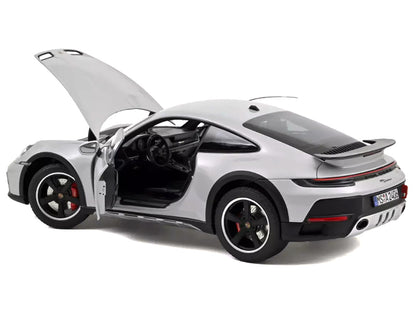 2023 Porsche 911 Dakar Ice Gray Metallic 1/18 Diecast Model Car by Norev by Norev