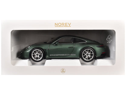 2023 Porsche 911 S/T Malachite Green Metallic 1/18 Diecast Model Car by Norev by Norev