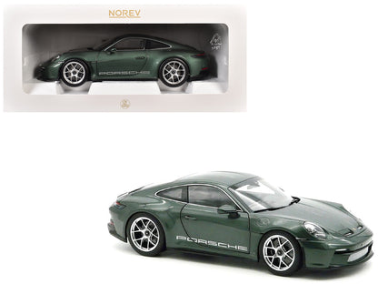 2023 Porsche 911 S/T Malachite Green Metallic 1/18 Diecast Model Car by Norev by Norev