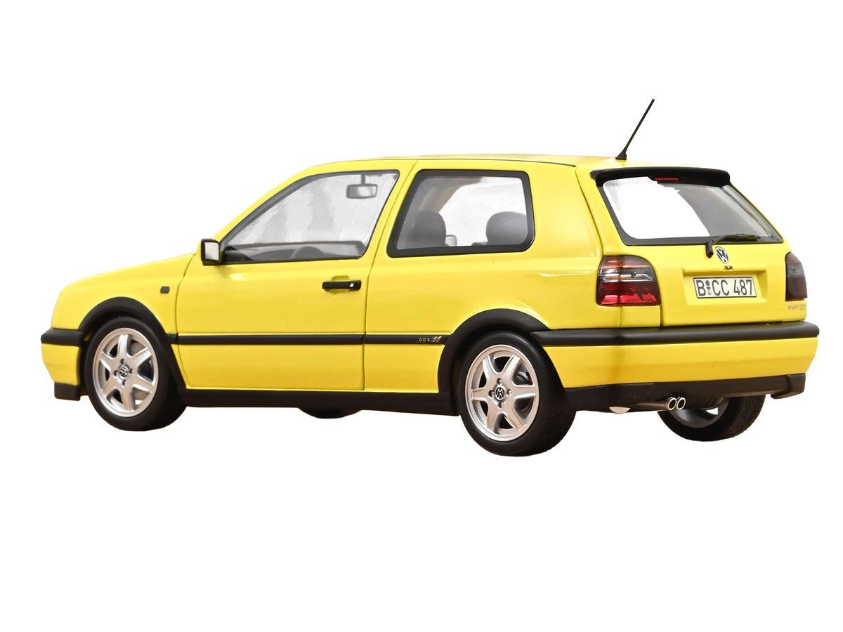 1994 Volkswagen Golf GTI Color Concept Yellow 1/18 Diecast Model Car by Norev by Norev