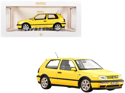 1994 Volkswagen Golf GTI Color Concept Yellow 1/18 Diecast Model Car by Norev by Norev
