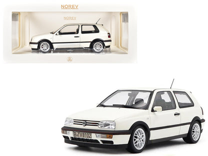 1996 Volkswagen Golf GTI Candy White "20 Years Anniversary Edition" 1/18 Diecast Model Car by Norev by Norev