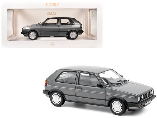 1989 Volkswagen Golf Champion Gray Metallic 1/18 Diecast Model Car by Norev by Norev