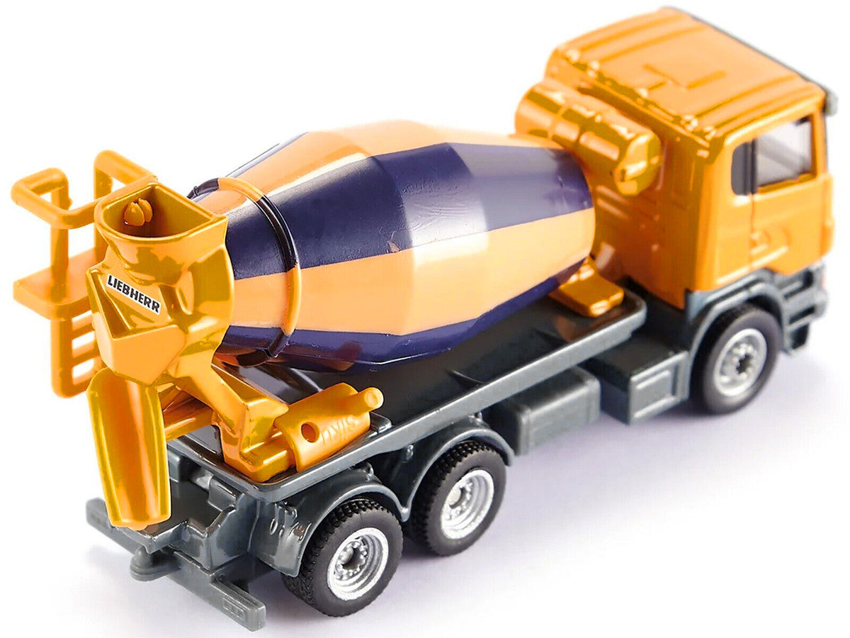 Scania Mixer Truck Yellow 1/87 (HO) Diecast Model by Siku by SIKU