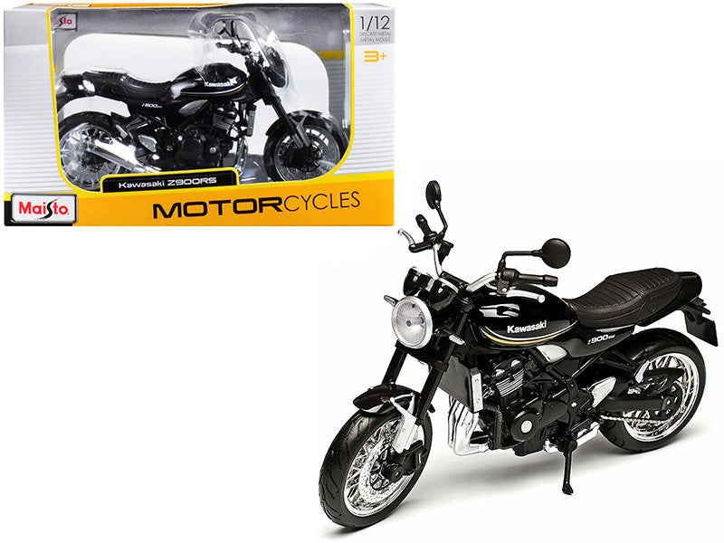 Kawasaki Z900RS Black 1/12 Diecast Motorcycle Model by Maisto by Maisto