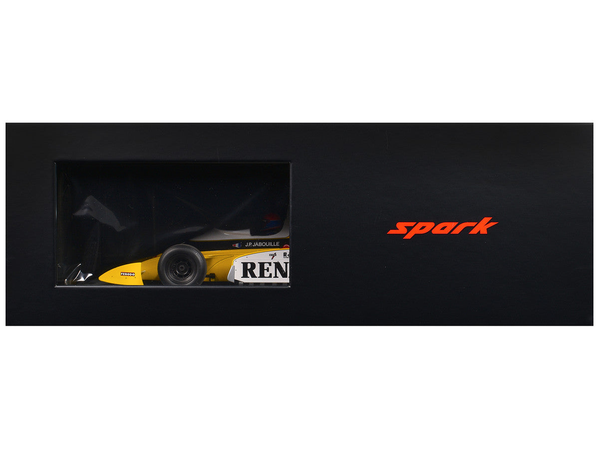 Renault RS11 #15 Jean-Pierre Jabouille "Equipe Renault Elf" Winner Formula One F1 "French GP" (1979) with Acrylic Display Case 1/18 Model Car by Spark by Spark