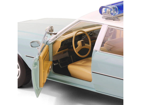 1987 Chevrolet Caprice 9C1 "US Border Patrol" Light Green with White Top "Artisan Collection" 1/18 Diecast Model Car by Greenlight by Greenlight