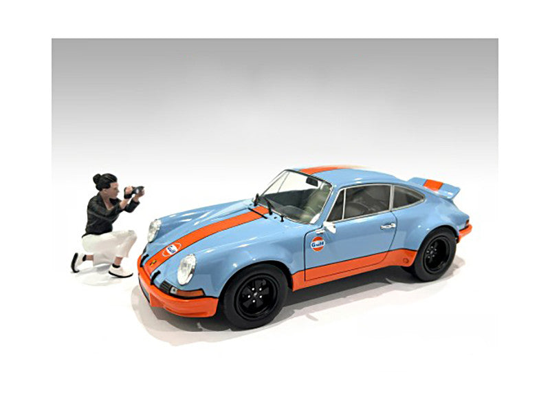 "Photographers" Figure #5 for 1/24 Scale Models by American Diorama by American Diorama