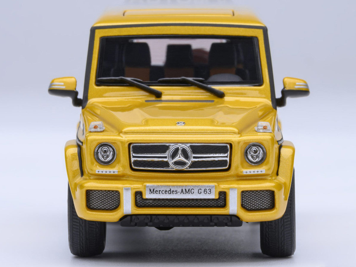 2017 Mercedes-Benz AMG G 63 Solar Beam Yellow 1/64 Model Car by Autoart by Autoart