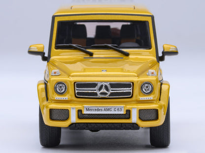 2017 Mercedes-Benz AMG G 63 Solar Beam Yellow 1/64 Model Car by Autoart by Autoart