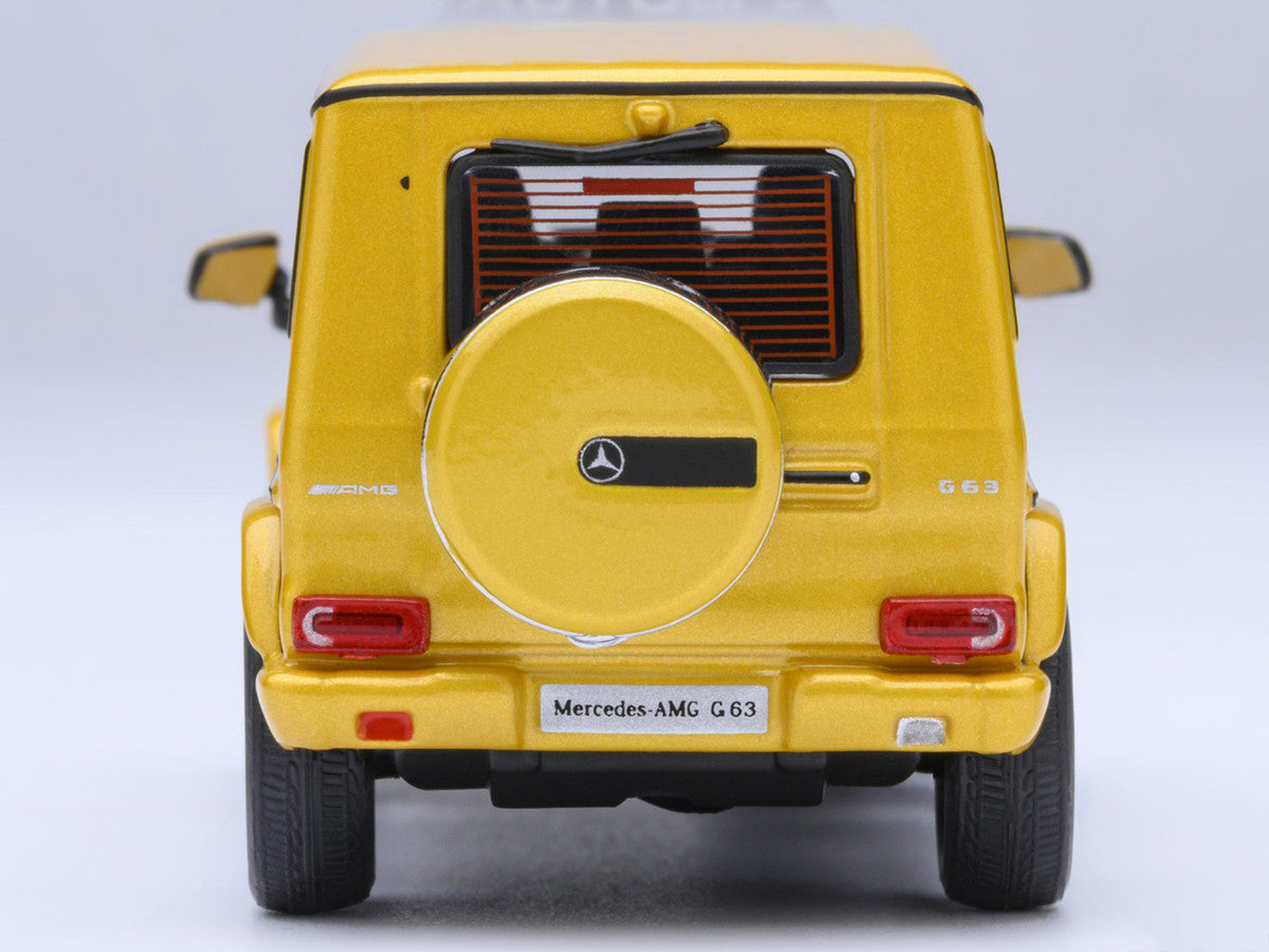 2017 Mercedes-Benz AMG G 63 Solar Beam Yellow 1/64 Model Car by Autoart by Autoart