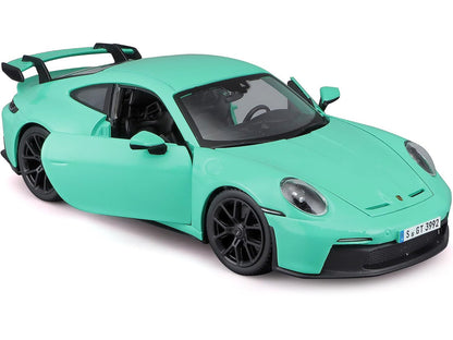 Porsche 911 GT3 Light Green 1/24 Diecast Model Car by Bburago by Bburago