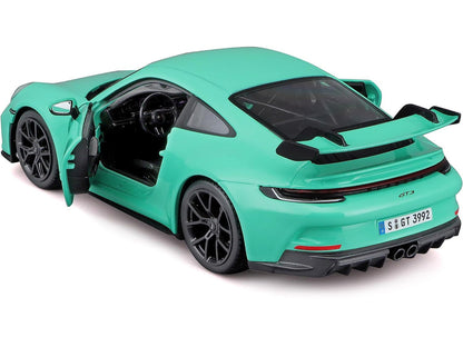 Porsche 911 GT3 Light Green 1/24 Diecast Model Car by Bburago by Bburago