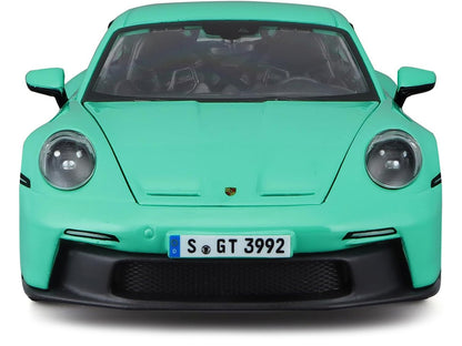 Porsche 911 GT3 Light Green 1/24 Diecast Model Car by Bburago by Bburago